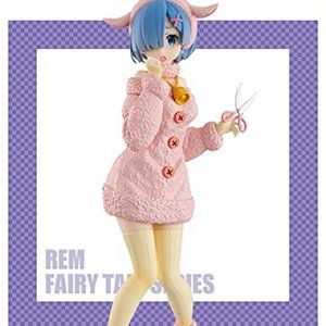Re Zero Fairytale The Wolf & Seven Little Goats Pastel Color Ver Rem Figure NEW!